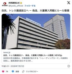 自民、トレカ議連設立へ 偽造、大量購入問題にルール整備のイメージ画像