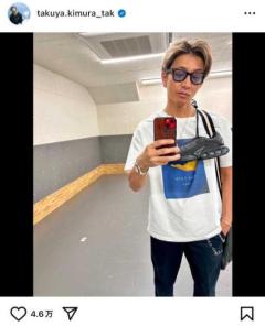 木村拓哉、LIVEまで1ヵ月！リハーサル後ショットにワクワクする声続々