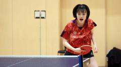 希望が丘高・大野紗蘭が15勝を挙げ全体1位に＜卓球・令和8年度日本リーグ・日学連・高体連合同強化事業＞のイメージ画像