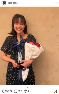 「40？嘘だあ」加藤ローサ、40代突入を報告！変わらぬ美しさに「嘘だあ」「可愛いすぎます」の声