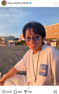 加藤清史郎が24歳に 成長した“眼鏡男子”ショットに反響続々