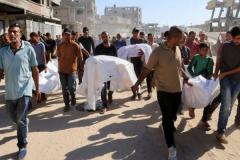 ガザ地区全域でイスラエル軍の攻撃により、101人のパレスチナ人が死亡