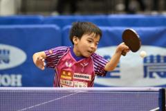 「決勝の点数は90点」植原渉がオールストレート勝利で初優勝バンビ男子ランキング＜卓球・全農杯全日本ホカバ2025＞