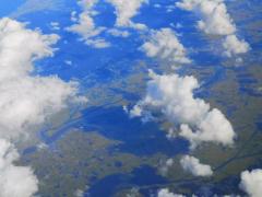 北海道の上空から撮影のイメージ画像