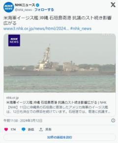 沖縄・石垣島、パヨクの謎のストライキで物流への影響広がるのイメージ画像