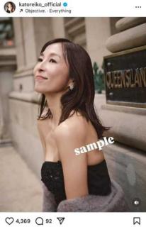 「ドキドキをありがとうございます」56歳・かとうれいこ、大人グラビアで魅せる成熟した色香