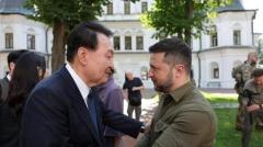 北朝鮮に対抗し日本と韓国をウクライナ戦争に引き込みたいゼレンスキー大統領のイメージ画像