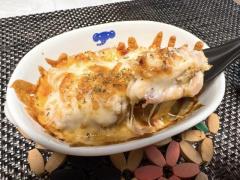 ニチレイおすすめ、焼きおにぎりをドリアにアレンジしてみた
