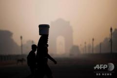 PM2.5による大気汚染、最悪都市の9割が中国とインドに 研究