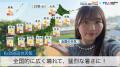 全国的に広く晴れて、猛烈な暑さに