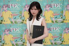 益若つばさ“先生役”で色気溢れる チャンスを掴む秘訣は「積み重ね」【TGC香川2025】