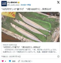 初セリ10万の秋刀魚が失敗のイメージ画像