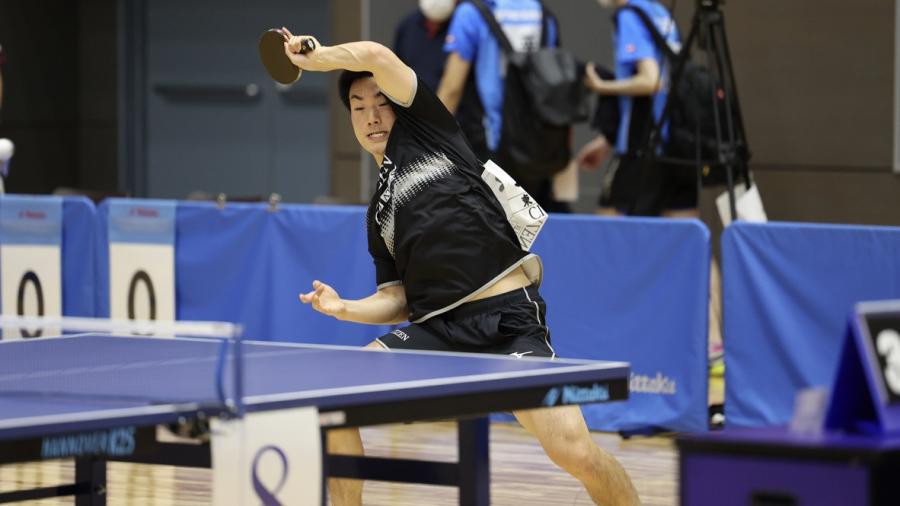 シチズン時計、NTT東日本東京などがベスト4進出　男子トーナメント準々決勝結果＜全日本実業団卓球選手権大会＞