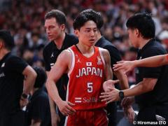 バスケ男子日本代表が韓国に16点リードで前半終了…八村欠場も河村や佐々木ら躍動のイメージ画像