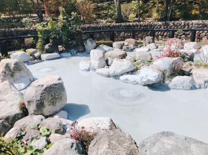 まるで庭園のような地獄温泉のイメージ画像