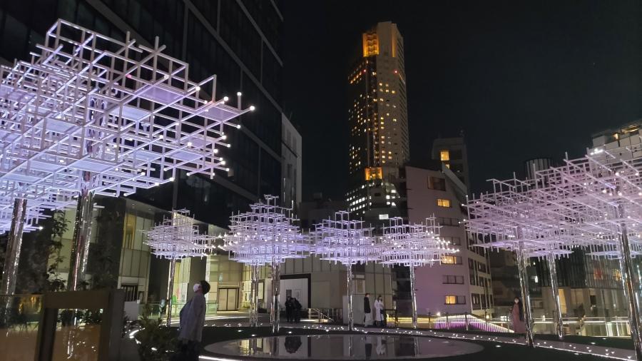 渋谷のイルミネーションのイメージ画像
