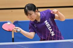 龍谷大平安・廣瀬文香、遊学館・日下部詩季にフルゲーム勝利でランク入り＜卓球・インターハイ2025/女子シングルス4回戦＞