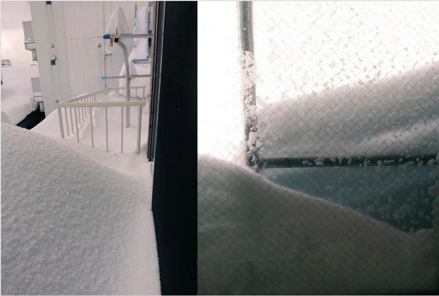 福井県 37年ぶりの大雪135センチ超 車1500台が立ち往生