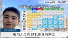 梅雨入り前晴れ間を有効にのイメージ画像