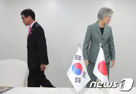 日韓外相会談 「ホワイト国」除外巡り隔たり埋まらず