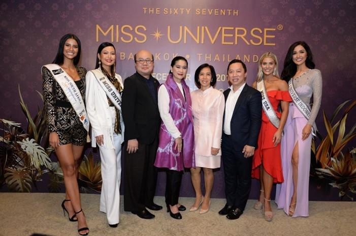 タイの5つ星ホテルがミス・ユニバース各国代表を迎える