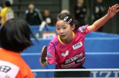 張本美和 弱冠10歳、無傷の初日4連勝 全日本卓球2019