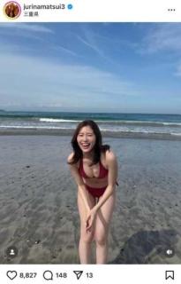 最新写真集『アイヲシル』オフショット公開！松井珠理奈、三重の海で魅せた美ボディにファン悶絶