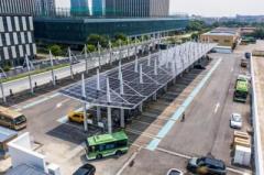 浙江北部で最大規模の一体化路線バス充電スタンドが稼働開始―中国のイメージ画像