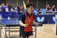 男子1部は大型ルーキー加入の中大と専大が堂々の連勝スタート＜2025年春季関東学生卓球リーグ・男子＞