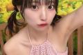 雪野まゆき、透けアミ桃色の色香