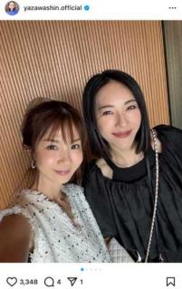 「二刀流」ほしのあきに矢沢心も感心！アラフィフ美女買い物＆ランチで女子トーク満開！「若返っていく」とファンも注目