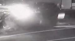 街路樹なぎ倒す映像がカメラに…酒気帯び運転疑いの車が暴走 66歳の男逮捕 熊本のイメージ画像