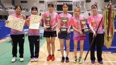 「来年もこのチームで優勝します！」ルネサンス大阪が女子団体初優勝＜第59回全国高等学校定時制通信制卓球大会＞のイメージ画像