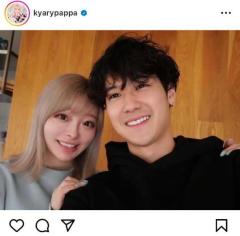 ”結婚1周年”きゃりーぱみゅぱみゅ、夫・葉山奨之とのラブラブ2ショットを披露「可愛すぎるお二人」