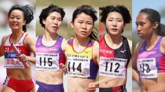 バンコク2024アジアリレー、日本代表選手の5名決定