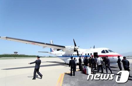 韓国取材団、はやければ24日北朝鮮・核実験場の廃棄取材へ