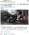 ロサンゼルスで車が群衆に突入、３０人負傷…運転手は通行人から発砲され搬送