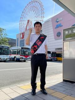 暗黒放送・横山緑こと久保田学候補が鹿児島に降臨！ 参院選の全国行脚をスタートさせる
