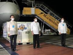 日本からの新型コロナワクチン、フィリピンに到着！ ドゥテルテ大統領も出迎えのイメージ画像