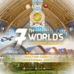 マクタン・セブ空港、世界7位の改善度！ フィリピン観光の新たな顔に