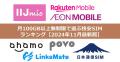 月100GB以上無制限で選ぶ格安SIMランキ..
