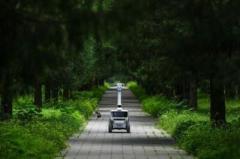 北京の公園でロボットが「勤務」開始―中国のイメージ画像