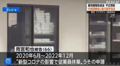 山梨 雇用調整助成金不正受給 懲役３年執行猶予５年の判決のイメージ画像