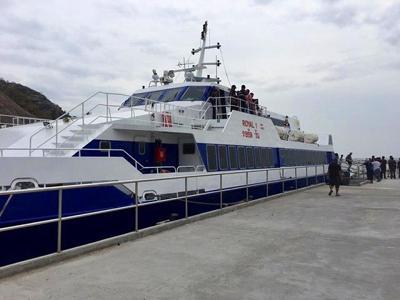 タイの定期旅客船が運航開始を2月に延期
