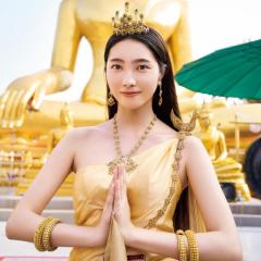 福田ルミカ“ラスト水着”写真集よりタイの民族衣装ほか先行カット公開のイメージ画像