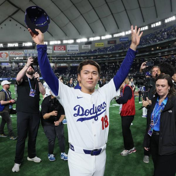ドジャース山本由伸が9勝目、二桁にリーチ 最速154.8キロ速球で9三振奪う