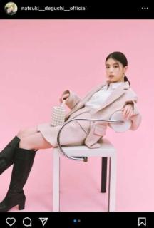 ”Z世代ネクストブレイクの代表格”出口夏希、『Apuweiser-riche』イメージモデルを報告