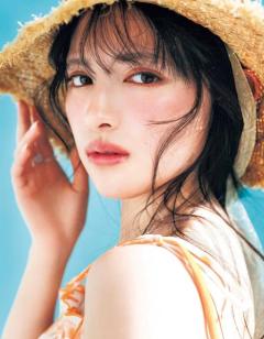 超ときめき宣伝部・菅田愛貴、透け感夏メイクで新鮮なビジュアル披露「美的」初登場