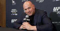 ダナ・ホワイトがUFC307のレフェリーに不満を示す