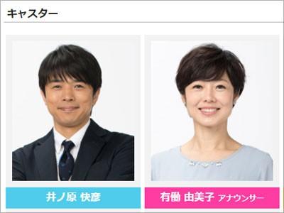 V6･井ノ原快彦｢あさイチ｣降板の裏｢アンチ有働派｣への怒り!?